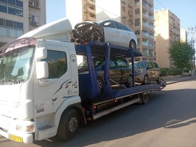 חברת ALL - GRAR גוררת 3 למוסך לצורך תיקון